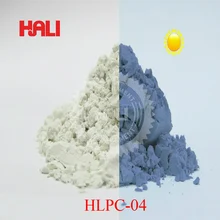 Чувствительный к солнечному свету пигмент, фотохромный пигментный порошок, solor активный порошок, цвет: skyblue, товар: HLPC-04, размер частиц: 5-10um