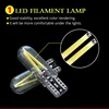 NAO W5W led Bulb T10 LED drl Car interior light SMD 194 168 COB Glass Auto Filament Lamp 12V red White Yellow Crystal blue New ► Photo 2/6