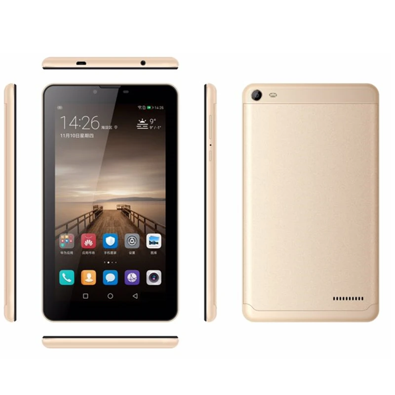 Galvey 7 дюймов MTK8321 четырехъядерный Android 6 0 слоты для двух sim карт 3G Телефонный звонок