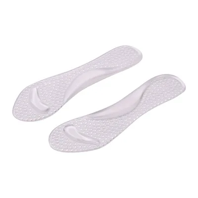 1 Pair Silicone Insoles for Women Shoes Orthotic Arch Support Gel Pads Non-slip Pain Relief Flat Feet Shoes Insoles