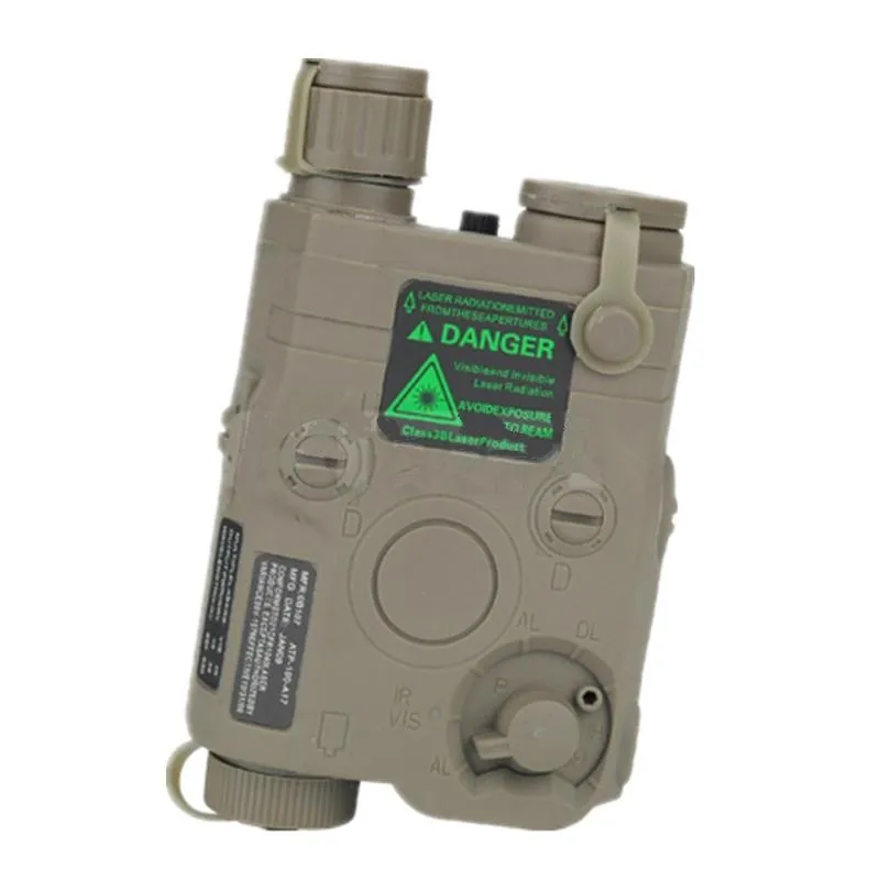 

Tactical PEQ 15 Battery Case battery holder nylon for 20mm + red laser red dot black DE FG 495