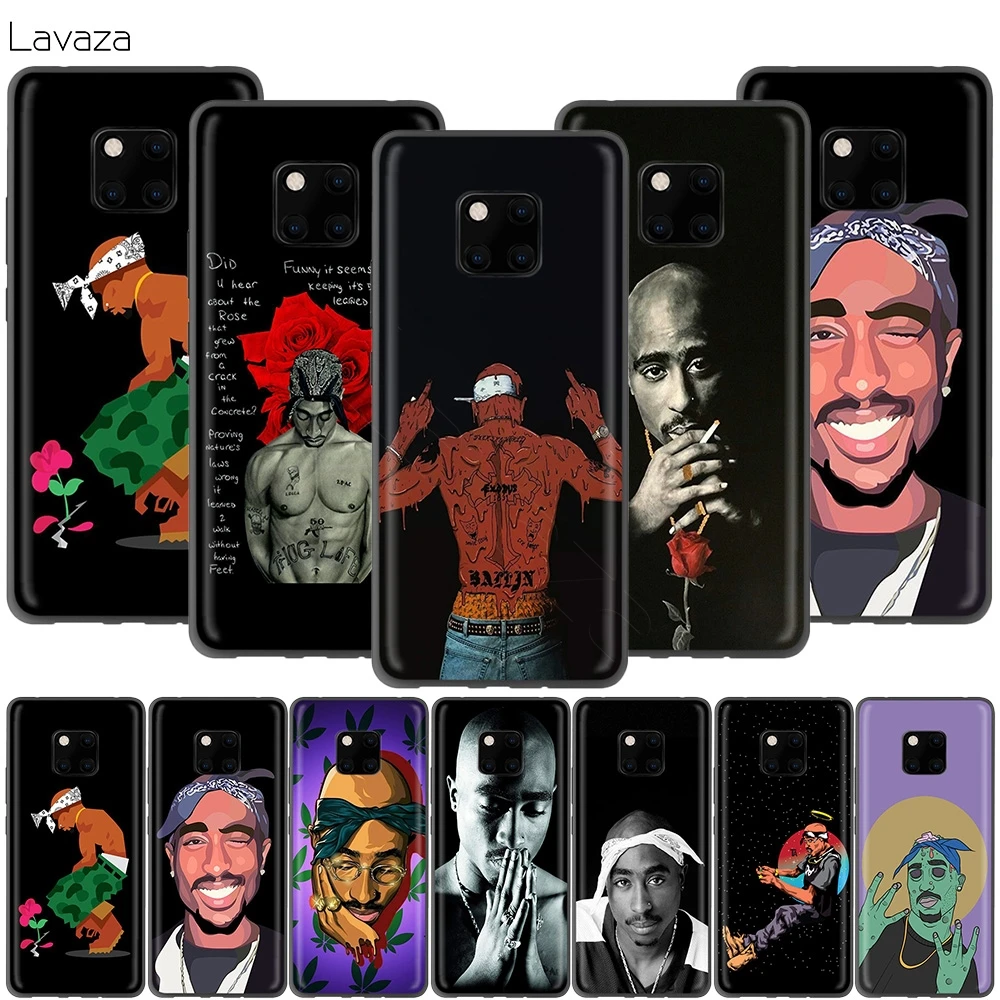 Чехол Lavaza 2Pac Tupac Amaru Shakur для Huawei P30 P20 P10 P9 P8 Mate 20 10 Pro Lite P Smart 2017 | Мобильные телефоны и