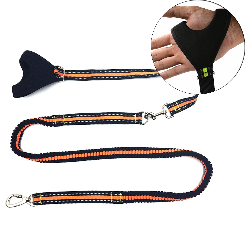 Buy High Quality hand gripped Reflective pet Dog Leash for Running Lead