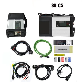 

2020 Super mb star c5 sd connect with wifi without Software Diagnostic Mb Star C5 Full Chip for mb cars & trucks Diagnostic Tool