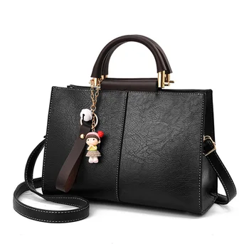

2018 NEW Vintage Handbags Women Shoulder Bags Female Causal Totes for Daily Shopping All-Purpose High Quality PU Leather Handbag