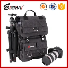 EIRMAI SD02 waterproof canvas bag shoulder professional customized floral canvas backpack for Canon Nikon Sony Olympus Pentax eirmai nylon shoulder triangle shoulder bag w rain cover for canon nikon pentax dslr