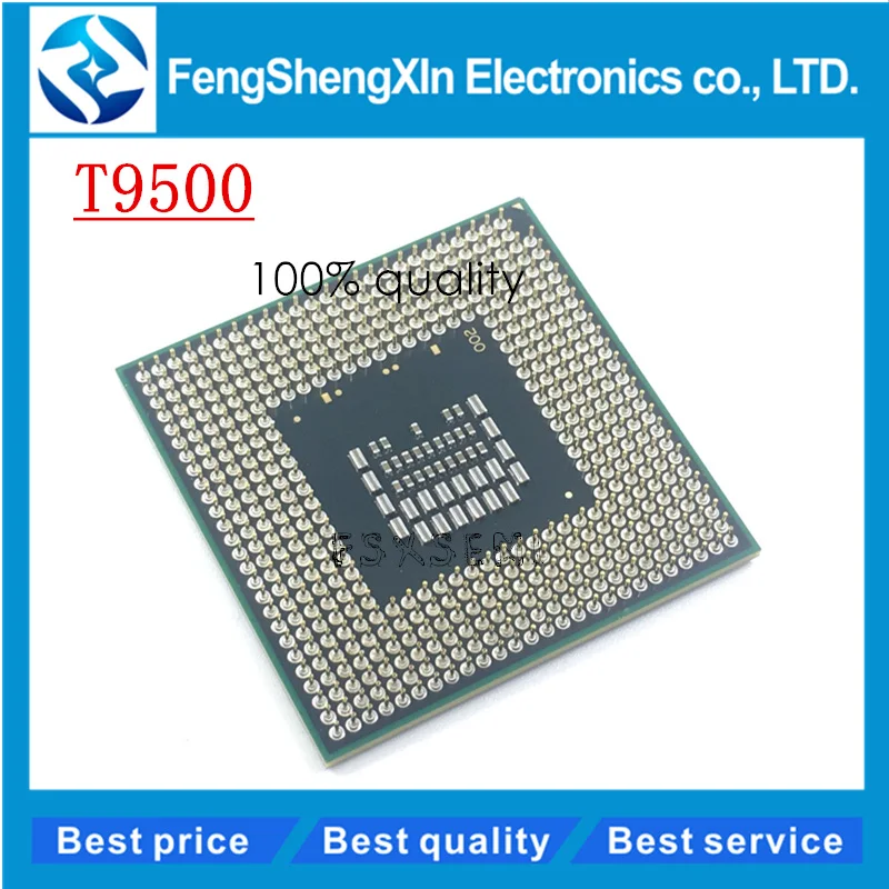 CPU Laptop Core 2 Duo T9500 CPU 6M Cache 2 6GHz 800 Dual Core Socket