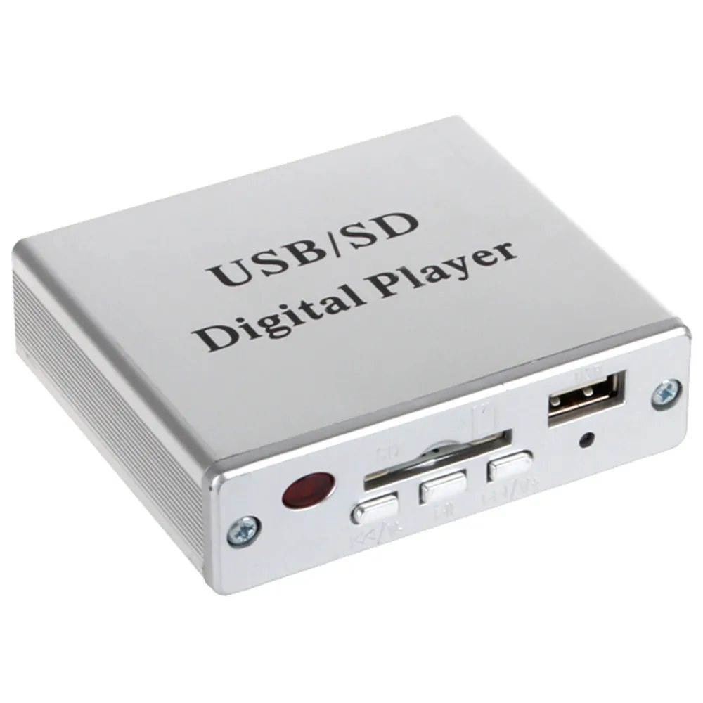 Автомобильный усилитель мощности 12 В MP3 SD USB аудиоплеер ридер FM радио 3