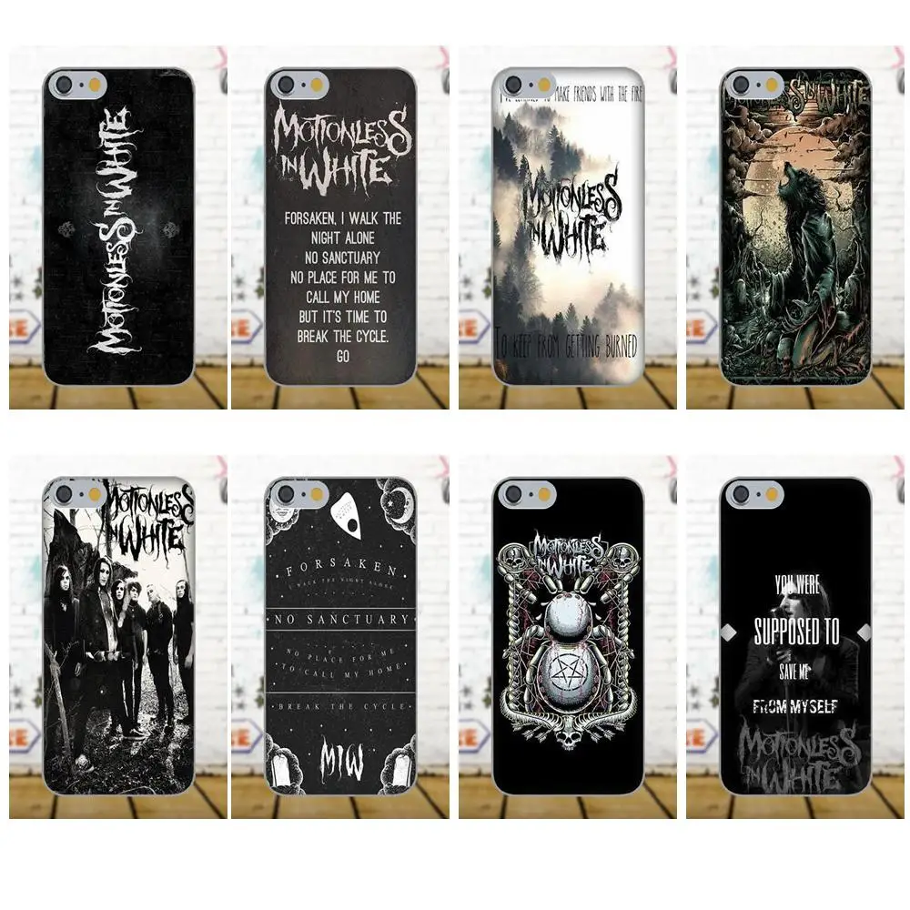 

Bixedx Motionless In White Break The Cycle Cover For Apple iPhone 4 4S 5 5C SE 6 6S 7 8 Plus X Galaxy Grand Core II Prime Alpha