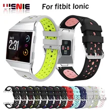 Часы с ремешком на высоком каблуке качественные ремешки для ручных часов легкие вентиляция силиконовый перфорированный аксессуар спортивные повязки для Fitbit