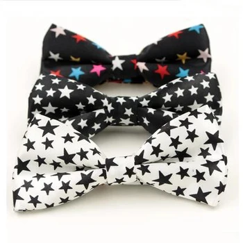

Designer Bow Ties Fashion Bowtie with Star Pre-tie Tuxedo Butterfly for Party Stage