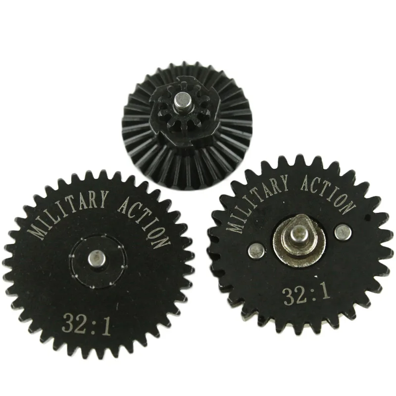 

High Quality Military Action 32:1 Infinite Torque Up Gear Set for Ver.2 / 3 Airsoft AEG Gearbox Hunting Accessories