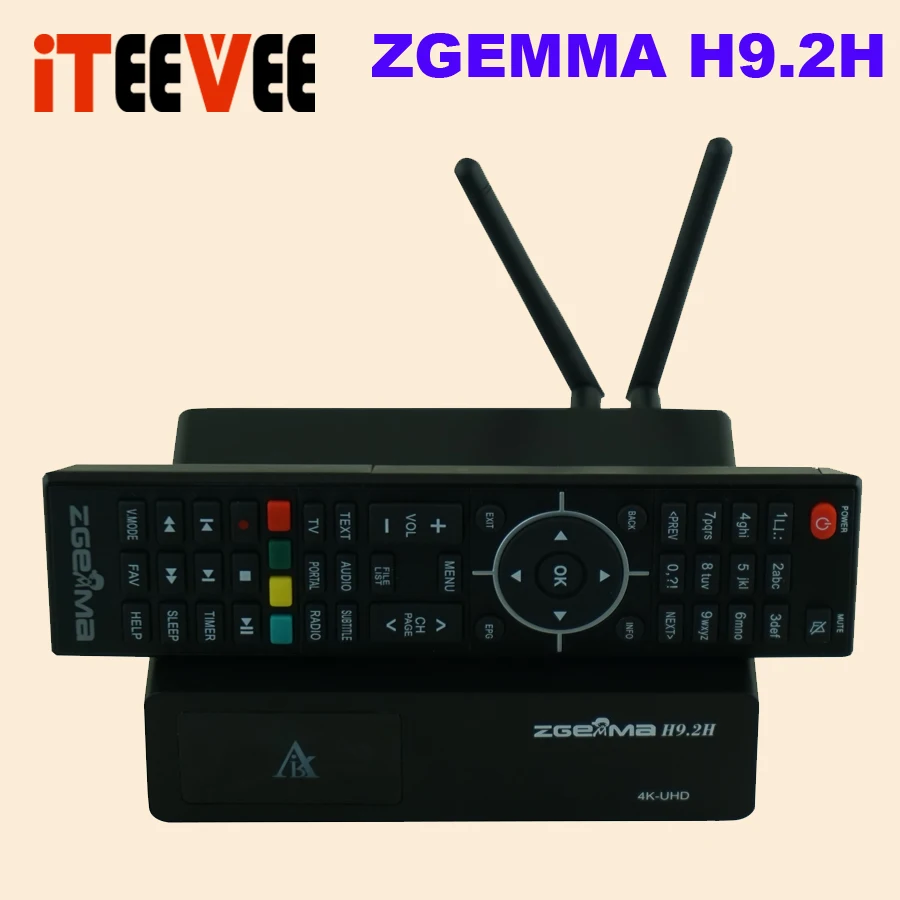 Новая версия ZGEMMA H9.2h Linux OS Enigma2 цифровой 4K UHD спутниковый ресивер DVB-S2X+ DVB-t2/c двойной тюнер с WiFi внутренний