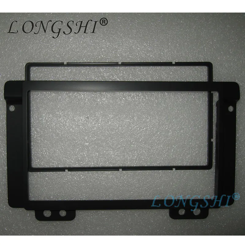 2 DIN панель для LAND ROVER freelander 2004-2007 CD DVD стерео панель радио монтажная панель приборная панель монтажный комплект рамка 2din - Название цвета: Черный