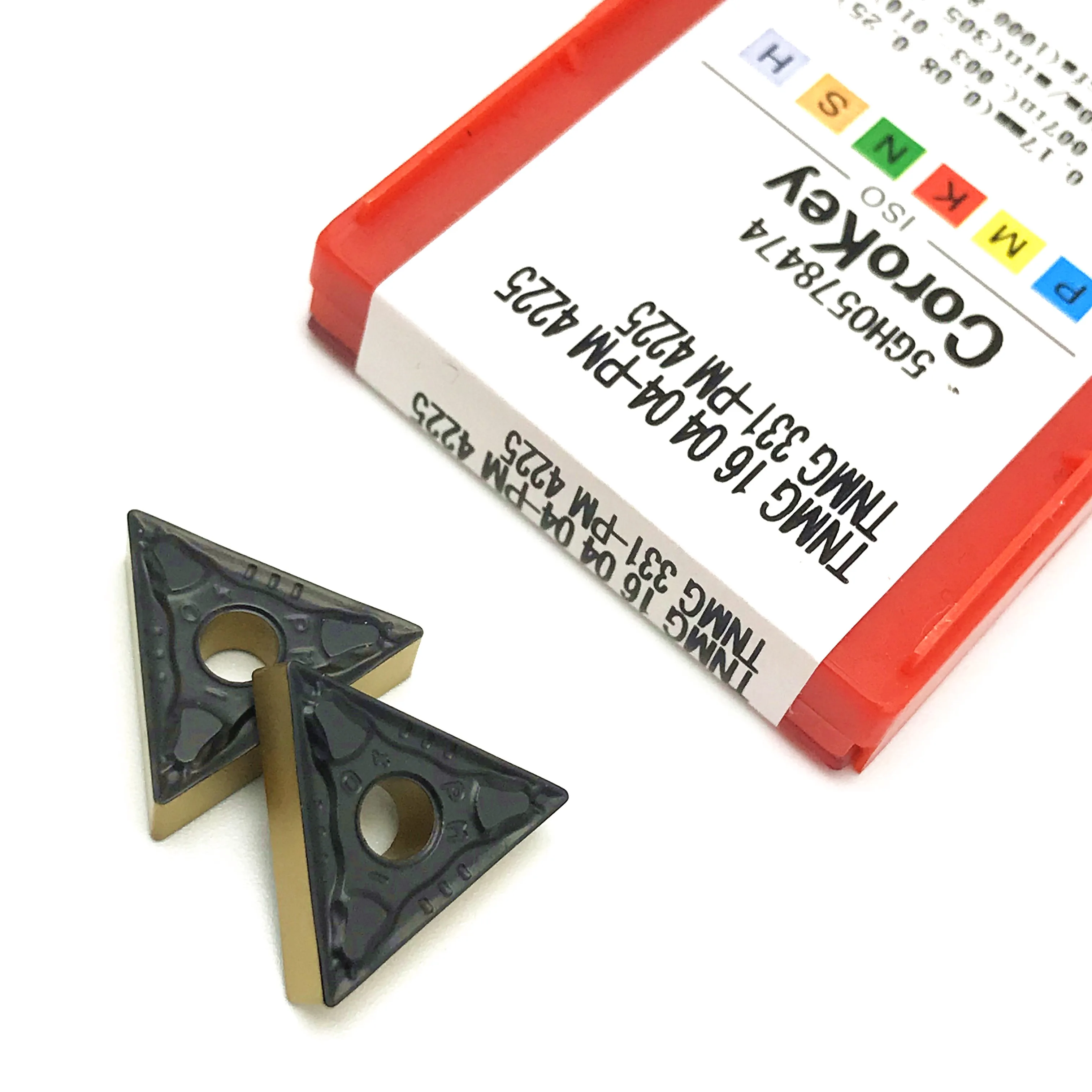 

TNMG160404/08 PM4225 Blade chamfering R0.4 R0.8 External turning tool Carbide insert CNC tool lathe cutter