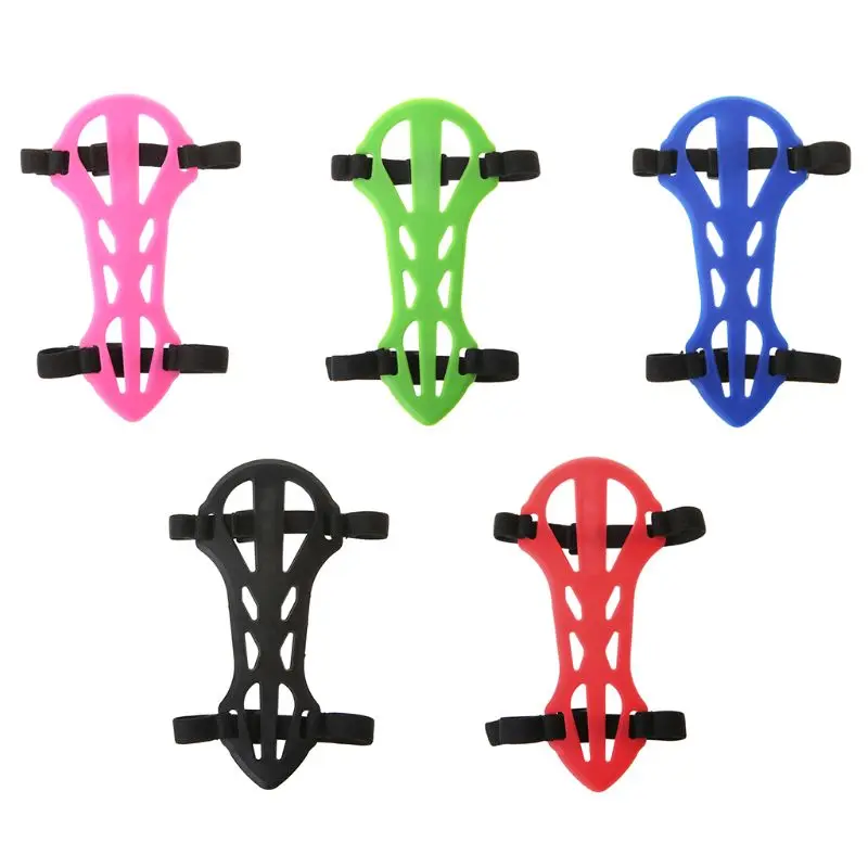 

Archery Arm Guard Soft Rubber Shooting Hunting Protector Safe Adjustable Strap Wrist Armband Elastic Left/Right Hand Protective