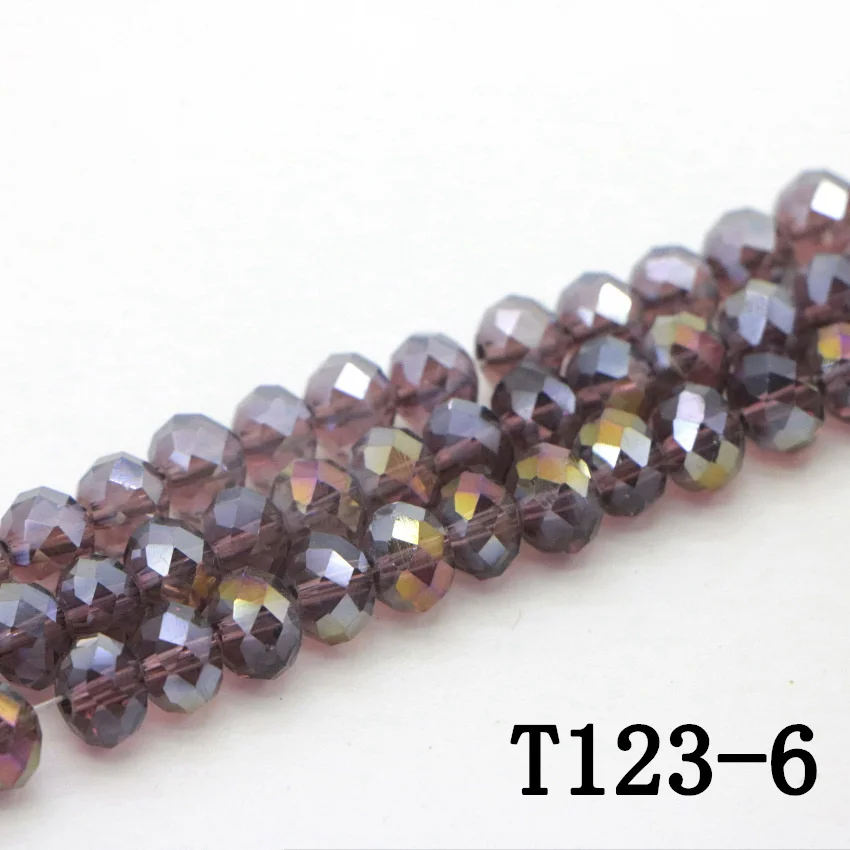 6 Natural brown crystal Jasper chalcedony Bead Necklace Bracelet DIY fashion woman man general (4)(1)