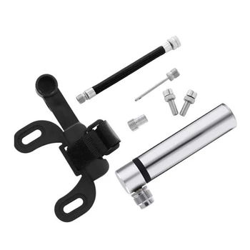 

Pump Mini Portable Mountain Bike Mini Pump Basketball Football Volleyball Aluminum Ball Needle Portable High Pressure Bicycle
