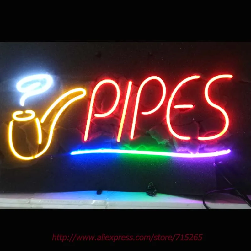 Neon Sign Pipes Real Glass Tube Handcrafted neon signs Custom LOGO Neon