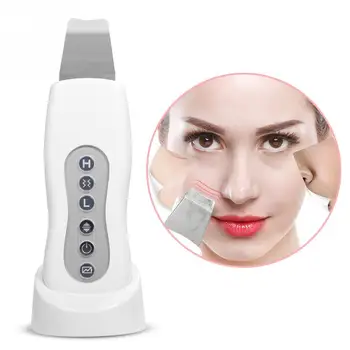 

Ultrasonic Ion Facial Skin Scrubber Cleaner Skin Peeling Face Pores Deep Cleansing Cuticles