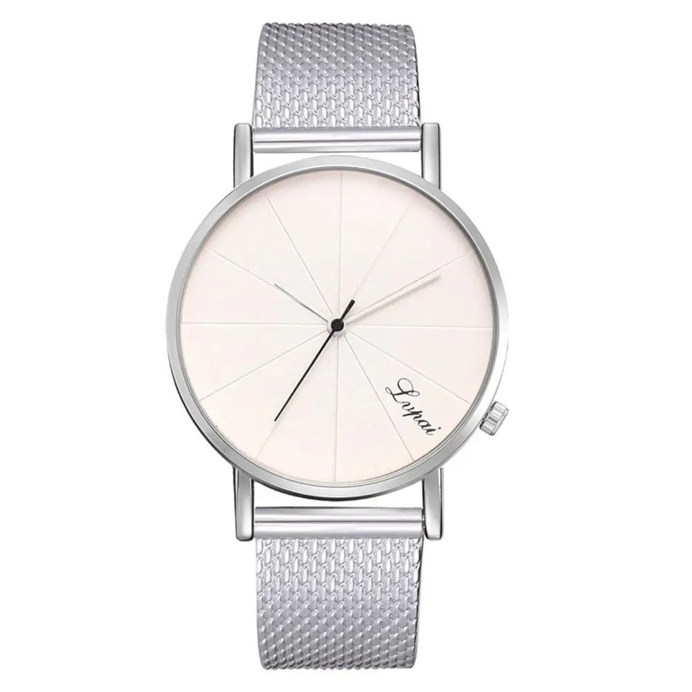 

Hot Fashion Adjustable Mesh Band Round Dial Analog Quartz Women Wrist Watch Gift