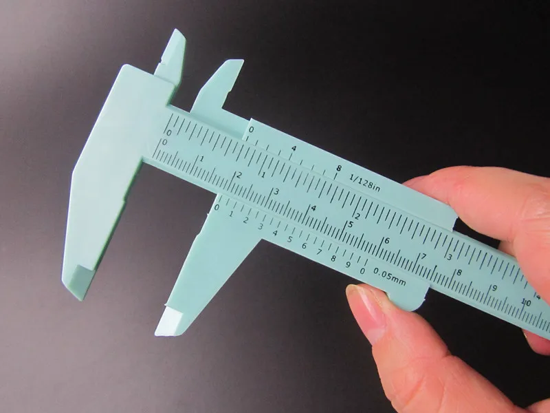 150 мм 6 дюймов пластиковый Штангенциркули студенческий штангенциркуль измерительные инструменты измерительный инструмент 10 шт./лот