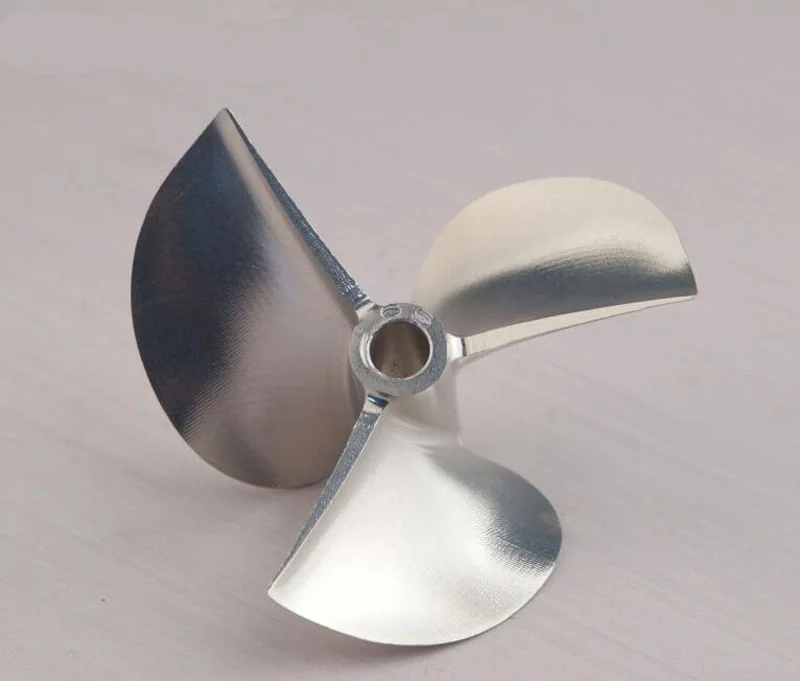 

1PC Three-blade CNC Aluminum Propeller Pitch 1.6' Diameter 65MM 3 Blades Metal Paddle for Gasoline Boat Model DIY Components