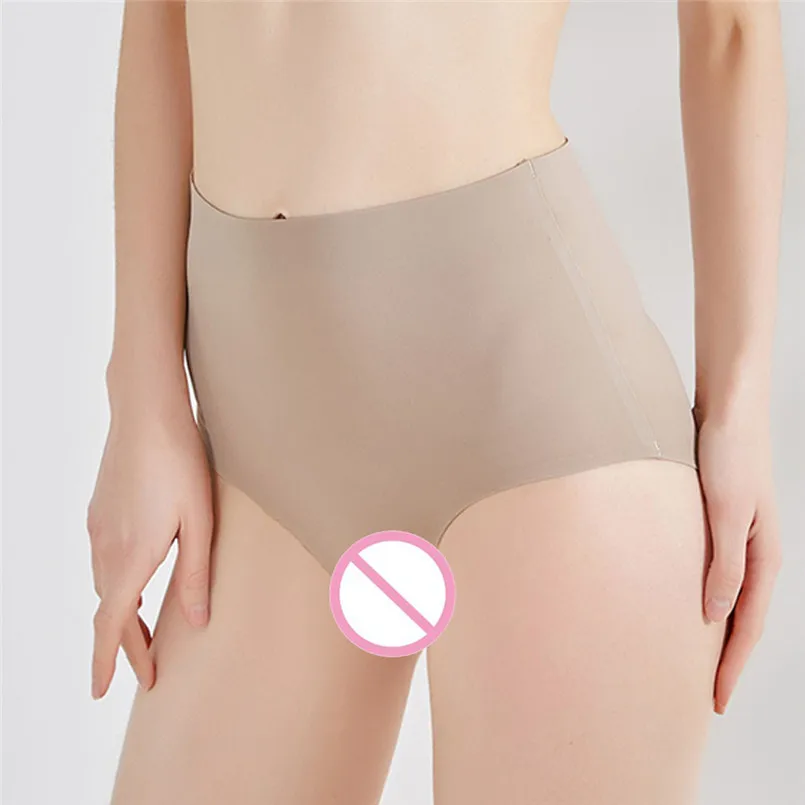New Women Summer Sexy Brief Panties Seamless Mid-Waist Butt Hip Enhancer Shaper Shaping Panties Underwear Dropshipping #4R14 (7)