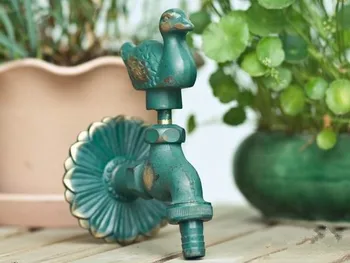 

MTTUZK outdoor garden faucet animal shape Bibcock antique brass ducks tap for washing mop/Garden watering Animal faucet