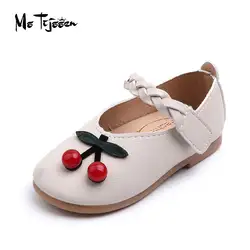 Малыша девушки принцесса обувь для девочки 1-6 лет обувь для детей вишня вечерние разнопарые туфли обувь MT044