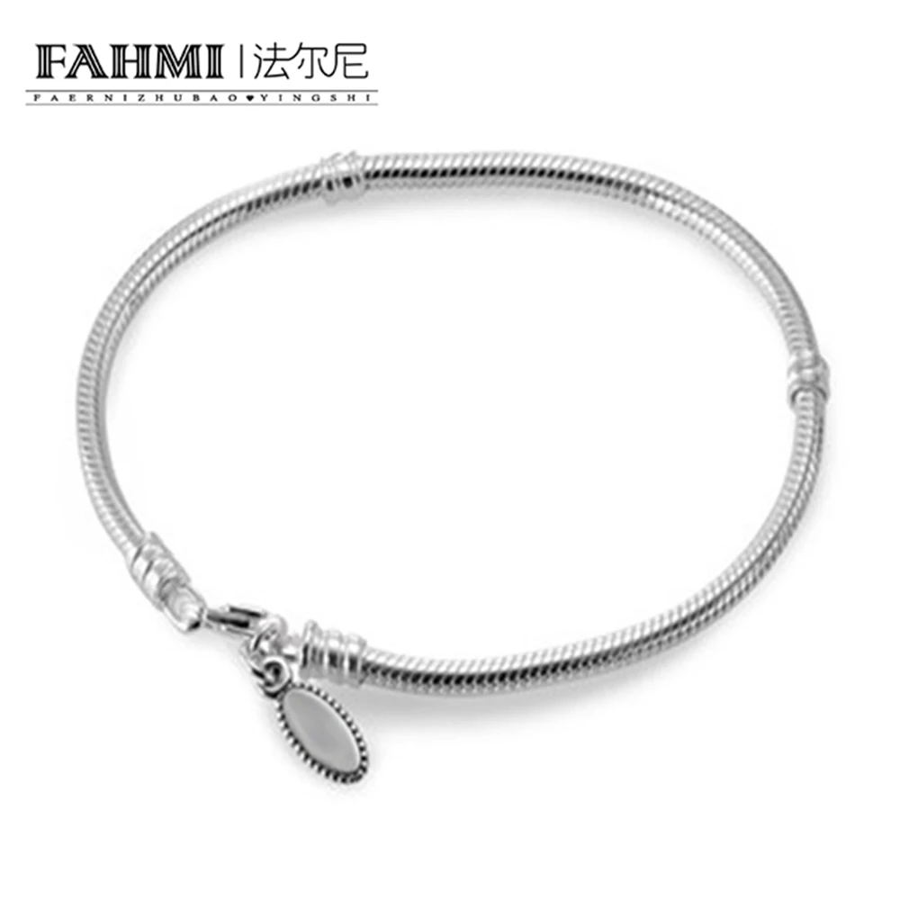 

FAHMI Fashionable Joker100% 925 Original Sterling Silver Bangles Women The Latest Version Bracelet Free Package Mail