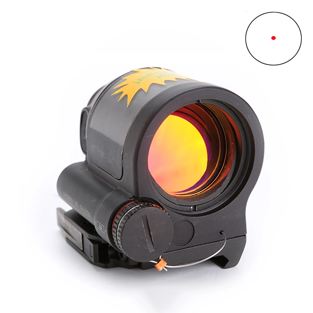 

SPINA Hunting Reflex Sight Solar Power System Hunting SRS 1X38 Red Dot Sight Scope With or Without QD Mount Optics Rifle Scope