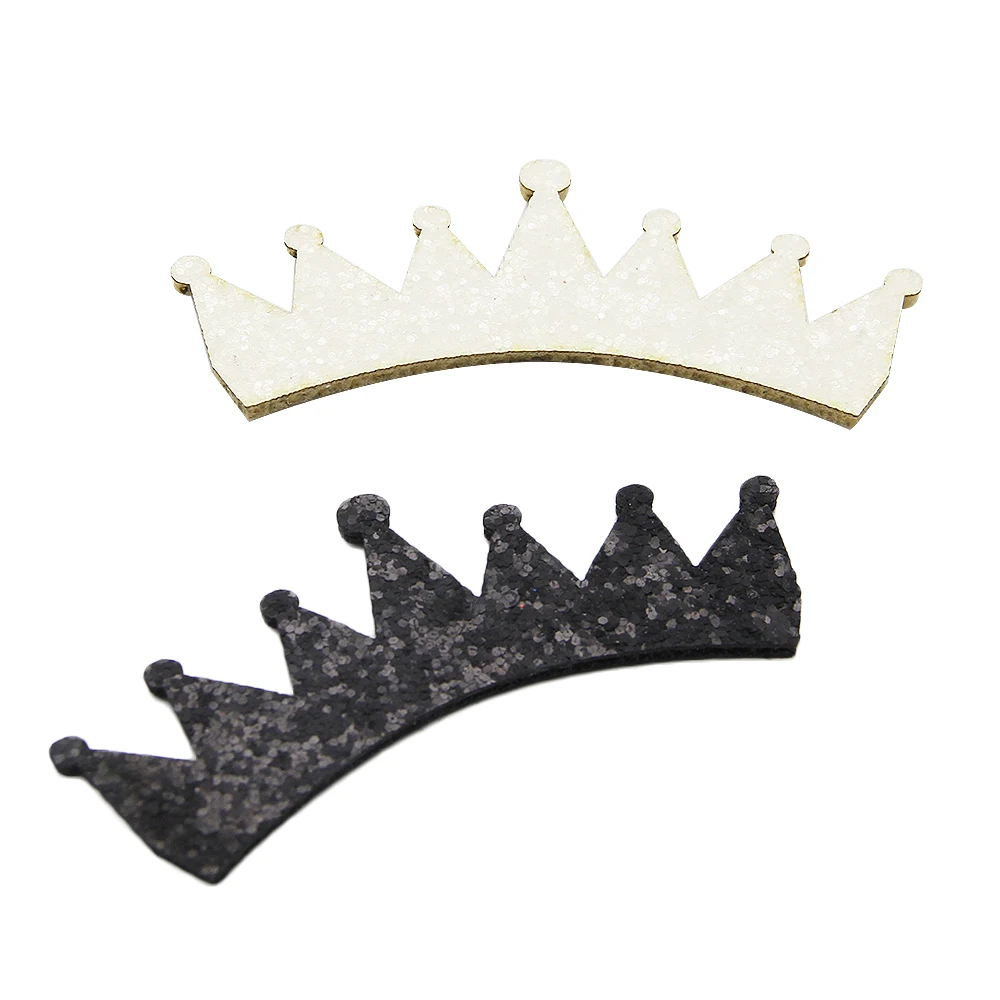 

David accessories crown hair accessories non-woven patch 10 pieces, DIY handmade materials,holiday decoration crafts,10Yc3956