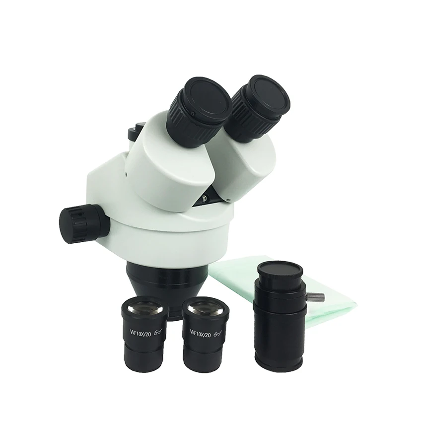 Efix 7-45X непрерывный зум Simul-Focal Тринокулярный Стерео микроскоп 13MP микроскоп камера 56 светильник для ремонта мобильного телефона инструмент