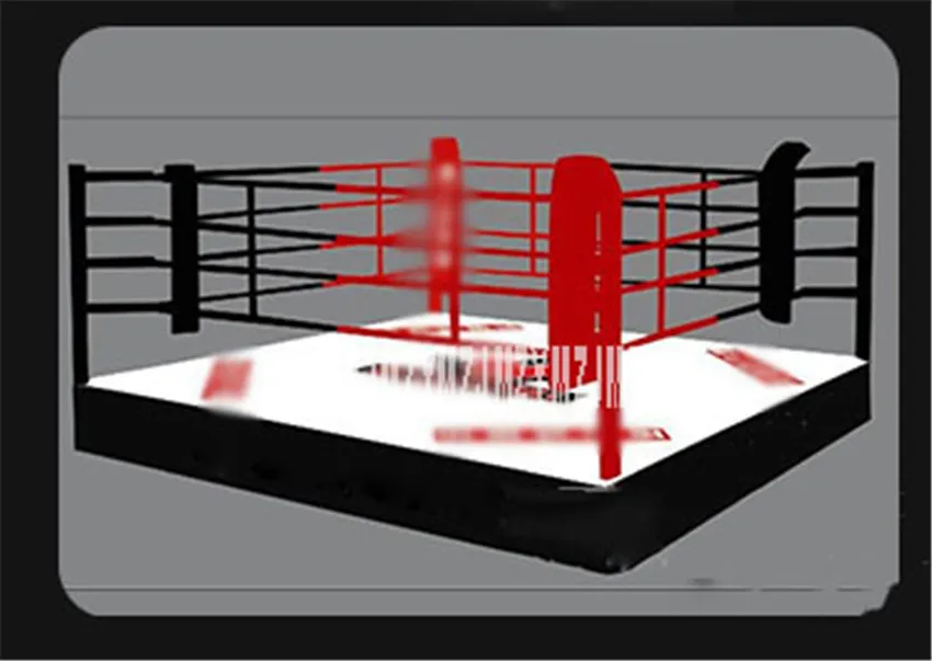 5x5 м квадратная форма Большой боевой конкурс кикбоксинг боксерская платформа Спорт Фитнес Бокс кольцо стандартная наземная платформа HP008 - Цвет: G