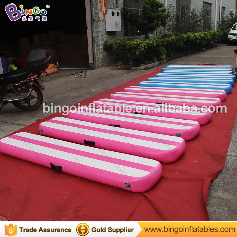 Portable 2X0.4m Inflatable Gymnastics mats air track fitness sport mats