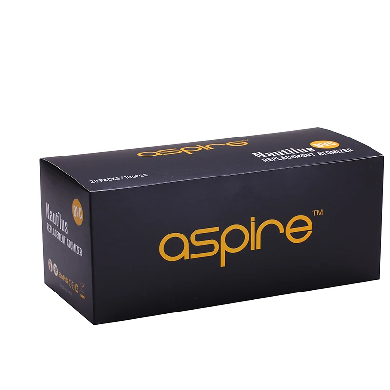 original Aspire Nautilus BVC Coil evaporator 1.6ohm 1.8ohm 0.7ohm Bottom Vertical Coil for elektronik sigara Nautilus 2 tank 2
