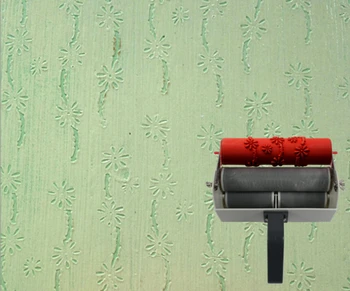 

Wall paint tools embossed roller for wall decoration 7 inch textured roller no.094