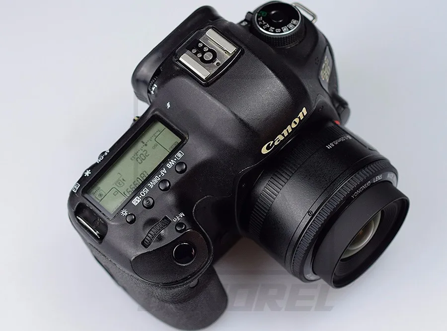 YONGNUO 35 мм объектив YN35mm F2 объектив 1:2 AF/MF широкоугольный фиксированный фокус/Большая диафрагма Автоматический зум-объектив для Canon EF Mount EOS камера