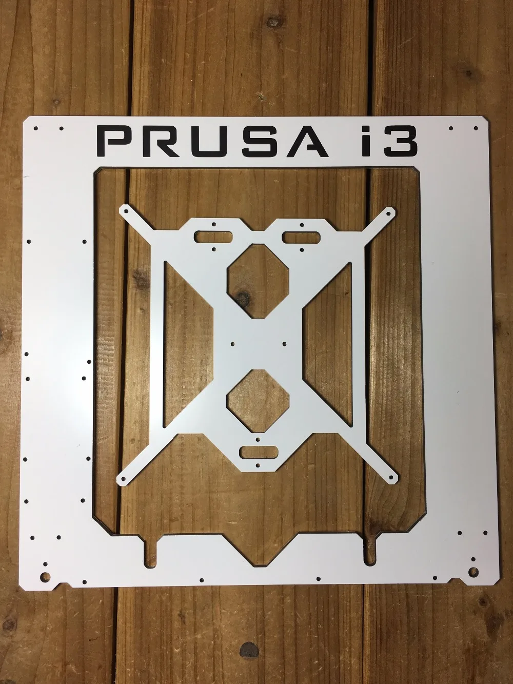 

Prusa I3 Hephestos 3D printer 6mm aluminum composite lCNC cut frame kit Single Sheet Framebase 3D Printer DIY 6 mm