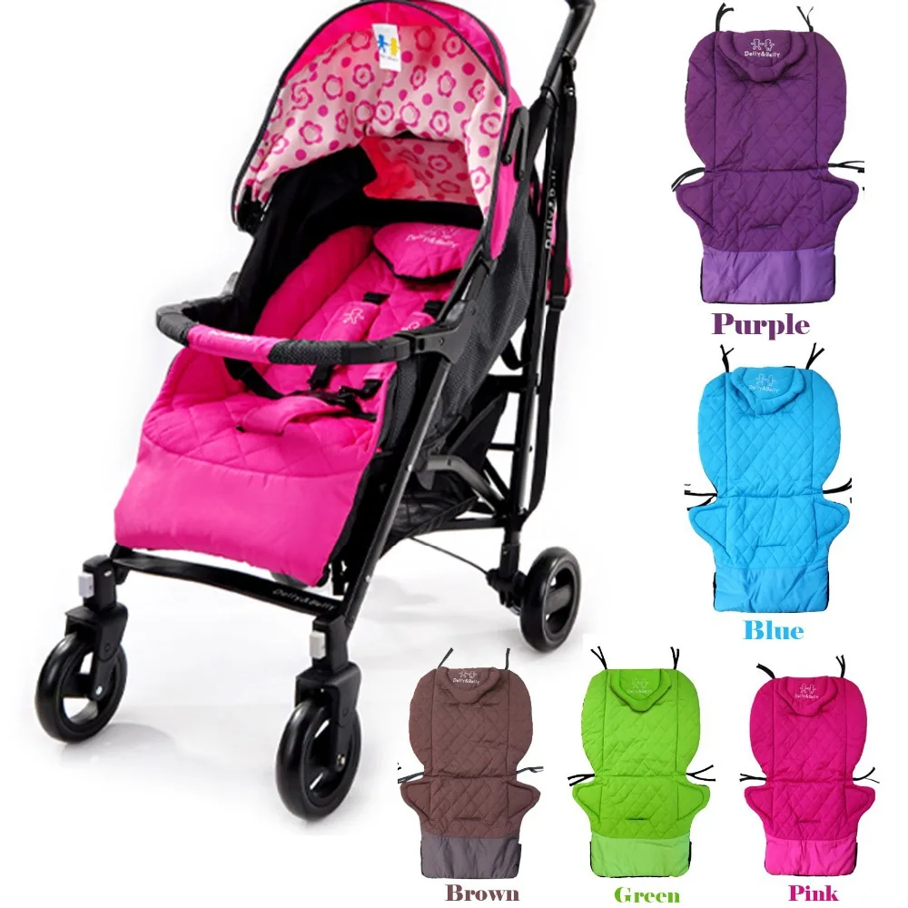Hot sale!Cotton baby stroller pad baby stroller seat cushion double use