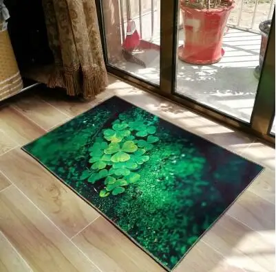 3D печать креативный дверной коврик искусственный для спальни гостиной чайного