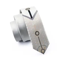 2017 Бесплатная доставка Мода Тонкий Тощий галстук шелковый галстук для Для мужчин Свадебная вечеринка Повседневное hh-232