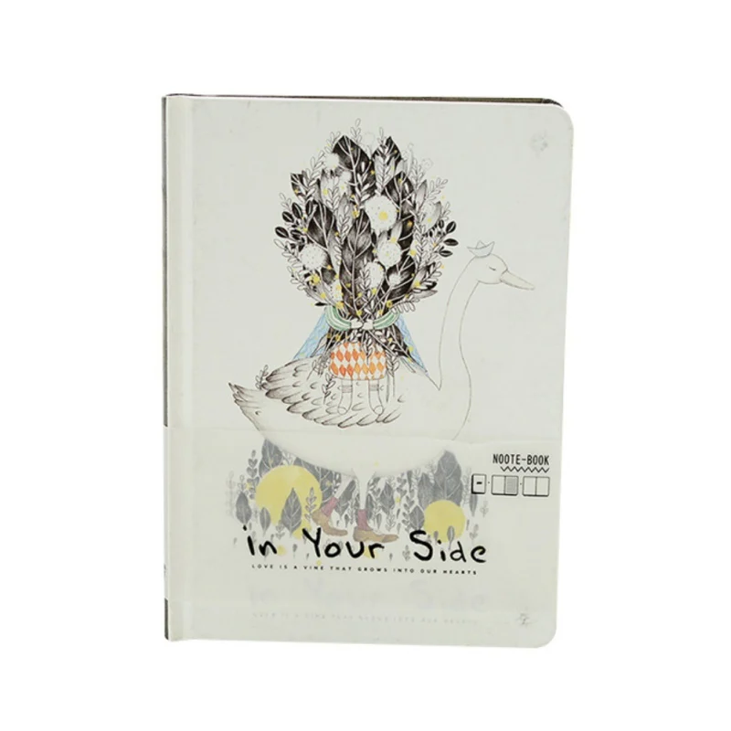 

Cartoon in your side Hard Cover Writing Notebook Diary Thread Binding notebook