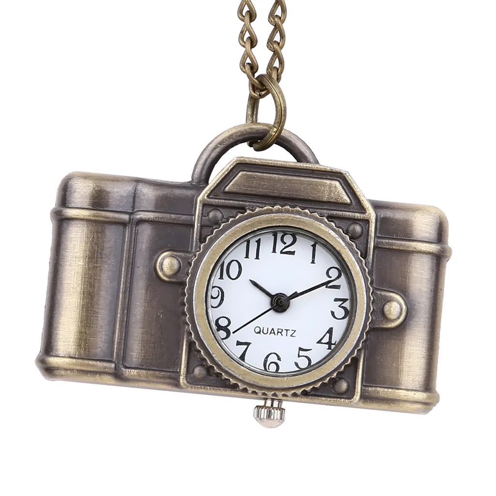 

New Personality Quartz Pocket Watch Fashion Light Pendant Small Pocket Watch Men Reloj Hombre Bayan Kol Saati LD