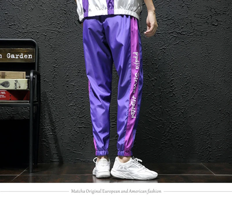 Harem Cargo Pants Men Streetwear Hip Hop Japan Style Trousers Male Khaki Loose Straight Pants  (37)