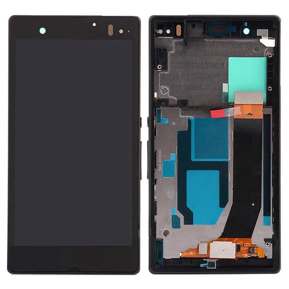 New LCD Display Touch Screen Digitizer Assembly Frame For Sony Xperia Z L36H LT36i LT36h LT36