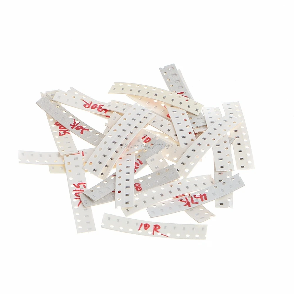 

300pcs 30 Value 0603 SMD Resistor 1ohm-1M Resistance Kit 5% Electronic Component