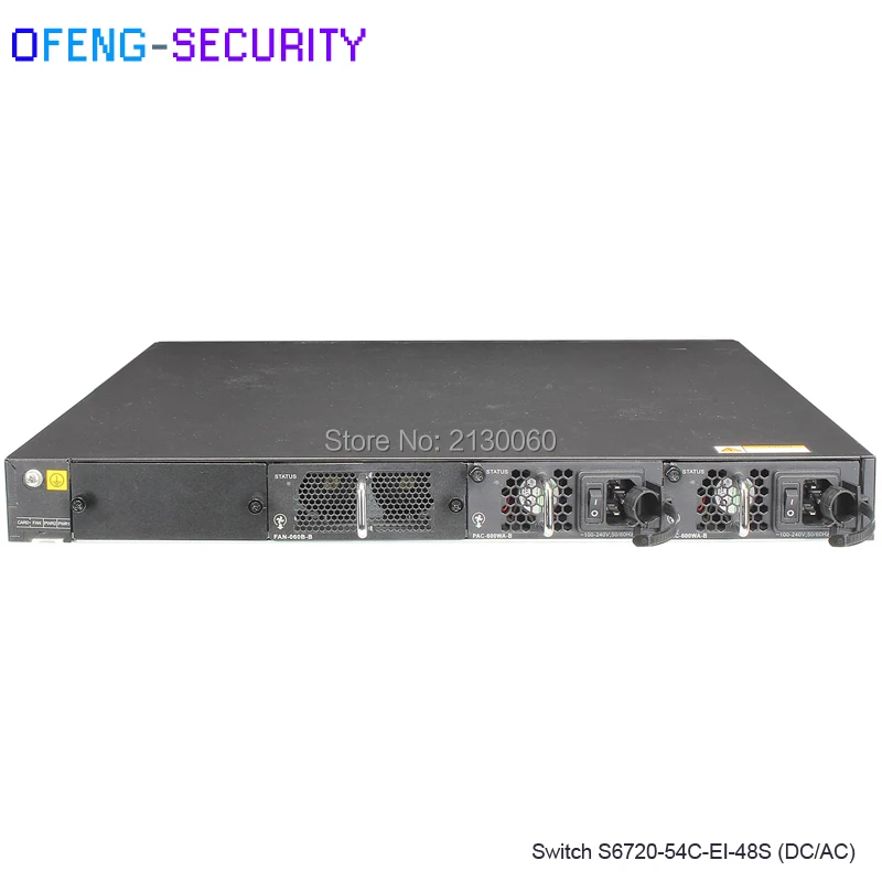 Huawei 48 Port Fiber Switch S6720 54C EI 48S AC/DC|Оптоволоконное оборудование| |