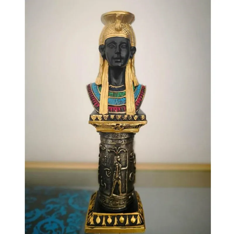 Древние египетские мифы Isis богиня половина длины портрет смолы статуя гостиной оформление входа X2164